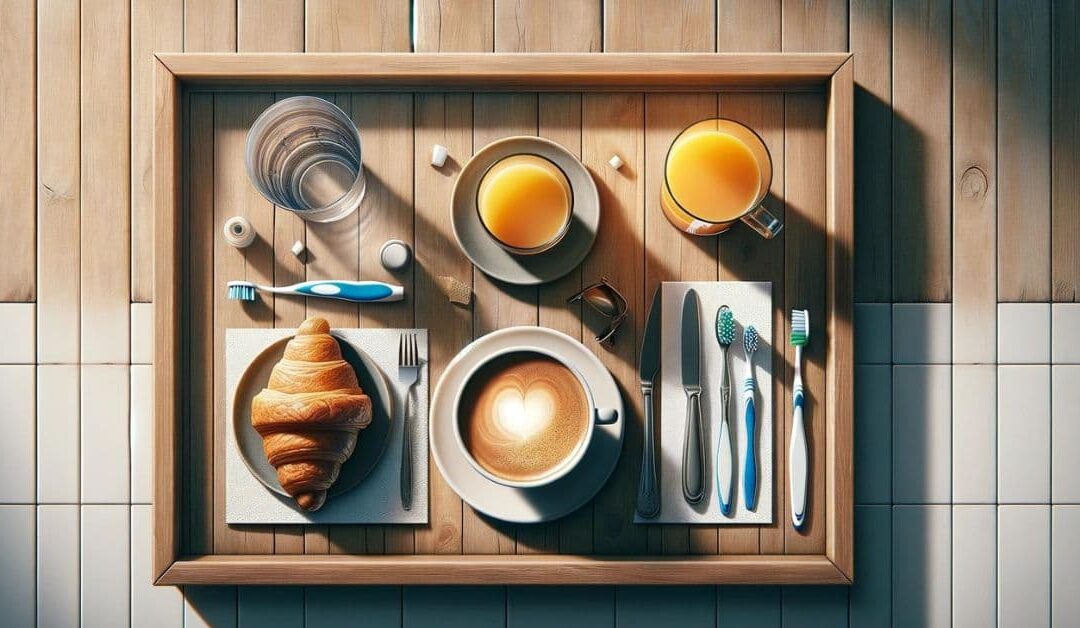 Morning oral hygiene routine: brushing teeth before or after breakfast?